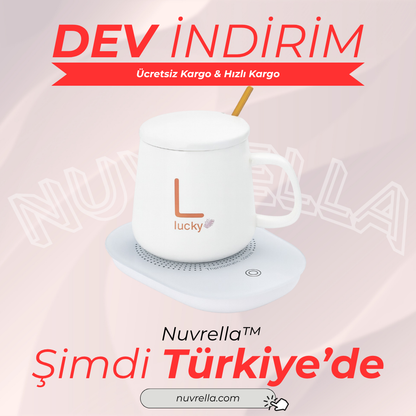 NuvLuck™ Lucky Bardak Altlığı Set