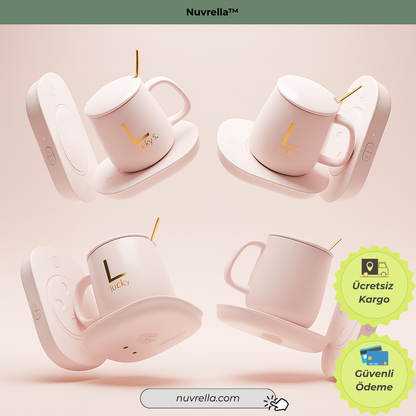 NuvLuck™ Lucky Bardak Altlığı Set