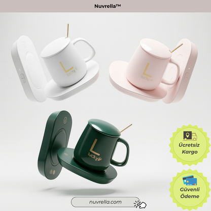 NuvLuck™ Lucky Bardak Altlığı Set