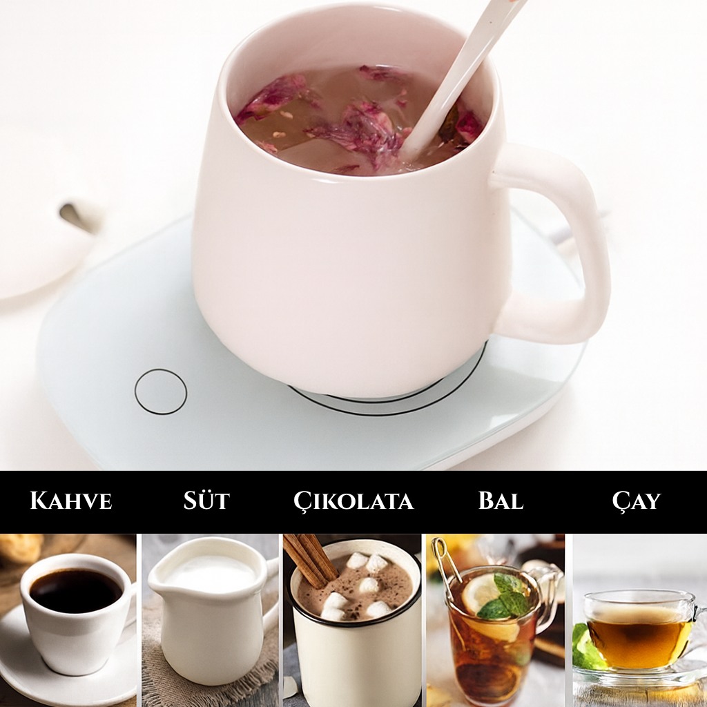 NuvLuck™ Lucky Bardak Altlığı Set